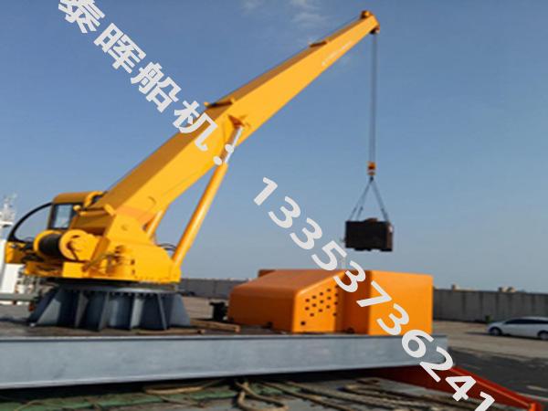 安徽宣城船用甲板吊厂家船吊工艺主要技术参数