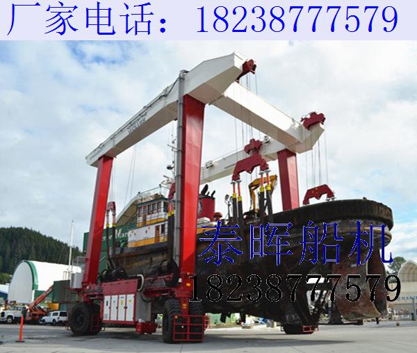 浙江宁波船艇轮胎吊的主要特点